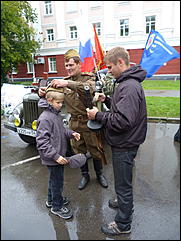 31 август 2013 г., Барнаул   Выставка ретро-автомобилей и современной автотехники