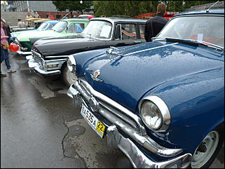 31 август 2013 г., Барнаул   Выставка ретро-автомобилей и современной автотехники