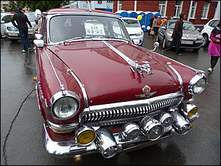 31 август 2013 г., Барнаул   Выставка ретро-автомобилей и современной автотехники