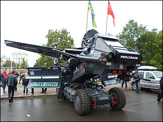 31 август 2013 г., Барнаул   Выставка ретро-автомобилей и современной автотехники