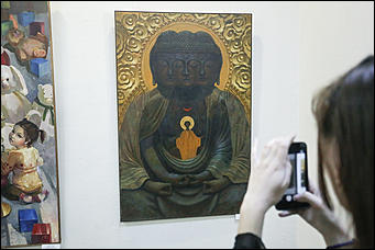 15 марта 2019 г., Барнаул. Екатерина Смолихина   Азартное искусство: как в Барнауле открыли межрегиональную молодежную выставку