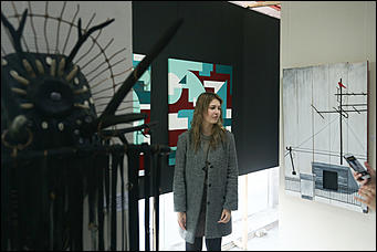 15 марта 2019 г., Барнаул. Екатерина Смолихина   Азартное искусство: как в Барнауле открыли межрегиональную молодежную выставку