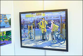 9 июля 2021 г., Барнаул. Екатерина Смолихина   Азарт и молодость. В Барнауле открыли крупнейшую в Сибири выставку современных художников