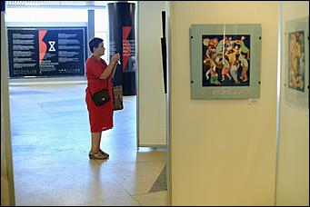 9 июля 2021 г., Барнаул. Екатерина Смолихина   Азарт и молодость. В Барнауле открыли крупнейшую в Сибири выставку современных художников