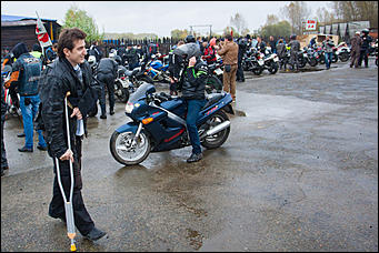 2 октябрь 2016 г., Барнаул © Амител Вячеслав Мельников   Байкеры в городе: как закрывали  мотосезон в Барнауле