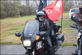 2 октябрь 2016 г., Барнаул © Амител Вячеслав Мельников   Байкеры в городе: как закрывали  мотосезон в Барнауле