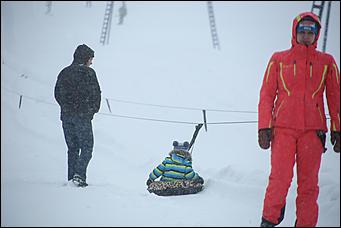 25 января 2019 г., Белокуриха   Трактир XIX века и самая высокая горнолыжная трасса в крае: Белокуриха-2 в фото