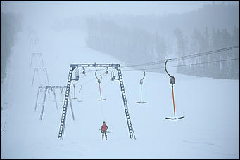 25 января 2019 г., Белокуриха   Трактир XIX века и самая высокая горнолыжная трасса в крае: Белокуриха-2 в фото