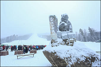25 января 2019 г., Белокуриха   Трактир XIX века и самая высокая горнолыжная трасса в крае: Белокуриха-2 в фото