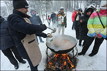 25 января 2019 г., Белокуриха   Трактир XIX века и самая высокая горнолыжная трасса в крае: Белокуриха-2 в фото