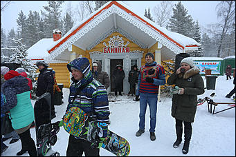 25 января 2019 г., Белокуриха   Трактир XIX века и самая высокая горнолыжная трасса в крае: Белокуриха-2 в фото