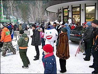 16 декабря 2006 г., Белокуриха   "Снежный Ком" - 2006 (открытие лыжного сезона состоялось)