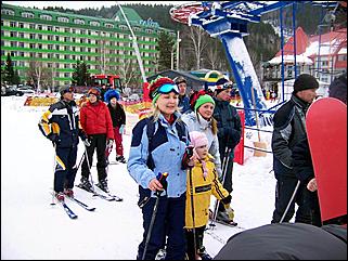 16 декабря 2006 г., Белокуриха   "Снежный Ком" - 2006 (открытие лыжного сезона состоялось)