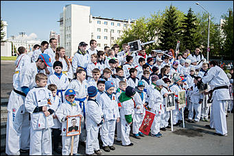 9 май 2016 г., Барнаул © Амител Вячеслав Мельников   Акция "Бессмертный полк" в Барнауле 