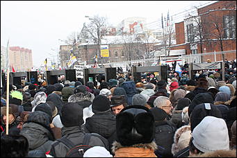 4 февраля 2012 г., Москва   Митинг "За честные выборы" на Болотной площади