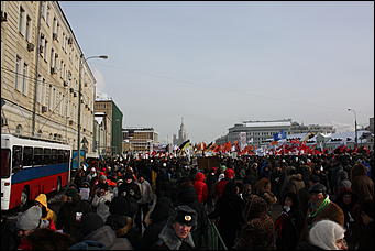4 февраля 2012 г., Москва   Митинг "За честные выборы" на Болотной площади