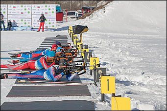 20 март 2017 г., Барнаул © Амител Вячеслав Мельников   Чемпионат России по биатлону среди ветеранов