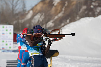 20 март 2017 г., Барнаул © Амител Вячеслав Мельников   Чемпионат России по биатлону среди ветеранов