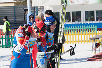 20 март 2017 г., Барнаул © Амител Вячеслав Мельников   Чемпионат России по биатлону среди ветеранов