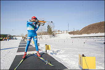 20 март 2017 г., Барнаул © Амител Вячеслав Мельников   Чемпионат России по биатлону среди ветеранов