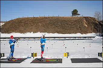 20 март 2017 г., Барнаул © Амител Вячеслав Мельников   Чемпионат России по биатлону среди ветеранов