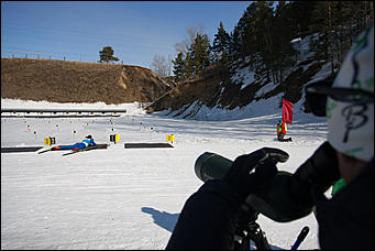 20 март 2017 г., Барнаул © Амител Вячеслав Мельников   Чемпионат России по биатлону среди ветеранов