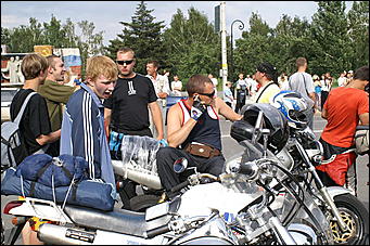 13 июля 2007 г., Барнаул   Сибирское байк-шоу "Без тормозов"