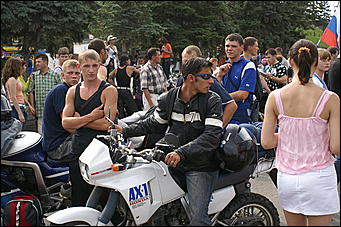 13 июля 2007 г., Барнаул   Сибирское байк-шоу "Без тормозов"