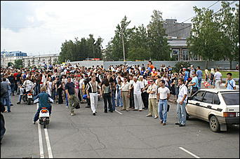 13 июля 2007 г., Барнаул   Сибирское байк-шоу "Без тормозов"