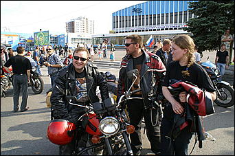 13 июля 2007 г., Барнаул   Сибирское байк-шоу "Без тормозов"