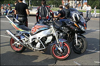 13 июля 2007 г., Барнаул   Сибирское байк-шоу "Без тормозов"