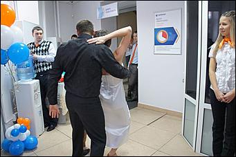 30 ноября 2012г.   Открытие дополнительного офиса БИНБАНКа на Ленина 