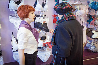  6 марта 2013г. Барнаул    Открытие нового магазина нижнего белья БЛИС на пр.Ленина, 63