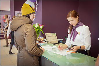  6 марта 2013г. Барнаул    Открытие нового магазина нижнего белья БЛИС на пр.Ленина, 63