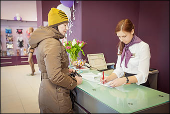  6 марта 2013г. Барнаул    Открытие нового магазина нижнего белья БЛИС на пр.Ленина, 63