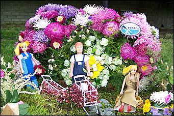 30 августа 2008 г., Барнаул   Цветы Барнаулу в день рождения!