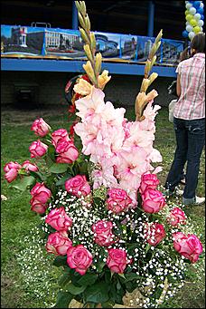 30 августа 2008 г., Барнаул   Цветы Барнаулу в день рождения!