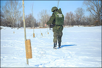 22 марта 2019 г., Барнаул. Екатерина Смолихина   Большой взрыв: как на Алтае освобождают реки ото льда