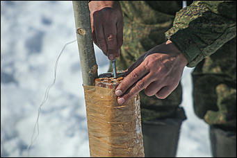 22 марта 2019 г., Барнаул. Екатерина Смолихина   Большой взрыв: как на Алтае освобождают реки ото льда