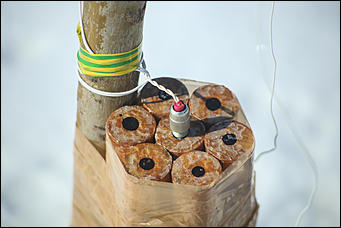 22 марта 2019 г., Барнаул. Екатерина Смолихина   Большой взрыв: как на Алтае освобождают реки ото льда