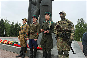 28 мая 2018 г., Барнаул. Екатерина Смолихина   Столетний юбилей пограничных войск отметили в Барнауле