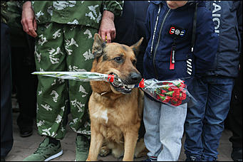 28 мая 2018 г., Барнаул. Екатерина Смолихина   Столетний юбилей пограничных войск отметили в Барнауле