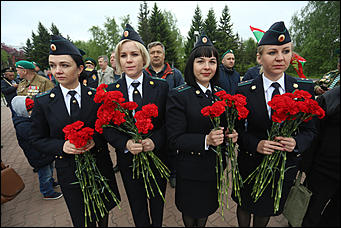 28 мая 2018 г., Барнаул. Екатерина Смолихина   Столетний юбилей пограничных войск отметили в Барнауле