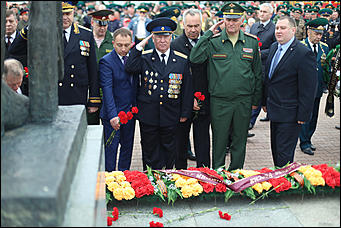 28 мая 2018 г., Барнаул. Екатерина Смолихина   Столетний юбилей пограничных войск отметили в Барнауле