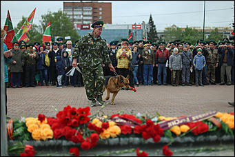 28 мая 2018 г., Барнаул. Екатерина Смолихина   Столетний юбилей пограничных войск отметили в Барнауле