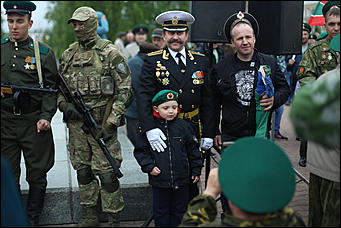 28 мая 2018 г., Барнаул. Екатерина Смолихина   Столетний юбилей пограничных войск отметили в Барнауле