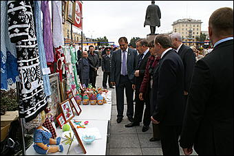 4 сентября 2010 г., Барнаул   Барнаулу 280: "Город мастеров" и выставка цветов
