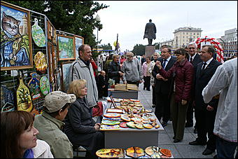 4 сентября 2010 г., Барнаул   Барнаулу 280: "Город мастеров" и выставка цветов