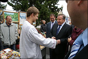 4 сентября 2010 г., Барнаул   Барнаулу 280: "Город мастеров" и выставка цветов