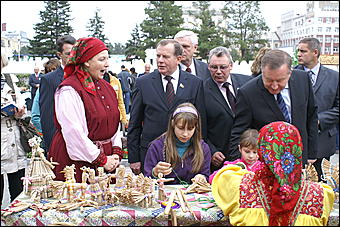 4 сентября 2010 г., Барнаул   Барнаулу 280: "Город мастеров" и выставка цветов